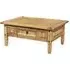 Carlen Coffee Table with Drawer - Light Pine