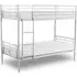 Carlijn Metal Bunk Bed - Silver