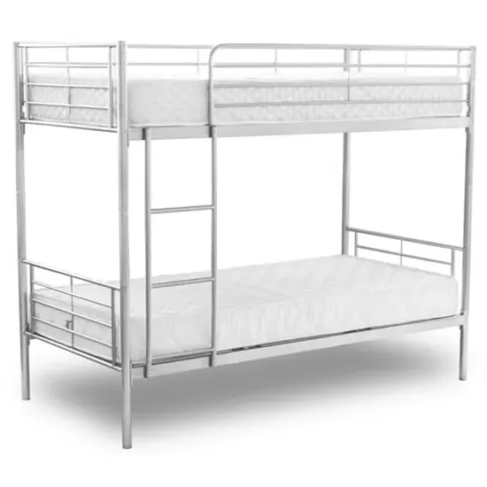 Carlijn Metal Bunk Bed - Silver