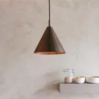 Carlisle Metal Pendant Ceiling Light - Antique Bronze