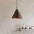 Carlisle Metal Pendant Ceiling Light - Antique Bronze