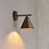 Carlisle Metal Wall Light with Adjustable Arm - Antique Bronze