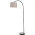 Carlson Floor Lamp - Grey, Cotton