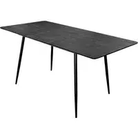 Carlton Extendable Dining Table - Black Ash, MDF