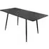 Carlton Extendable Dining Table - Black Ash, MDF