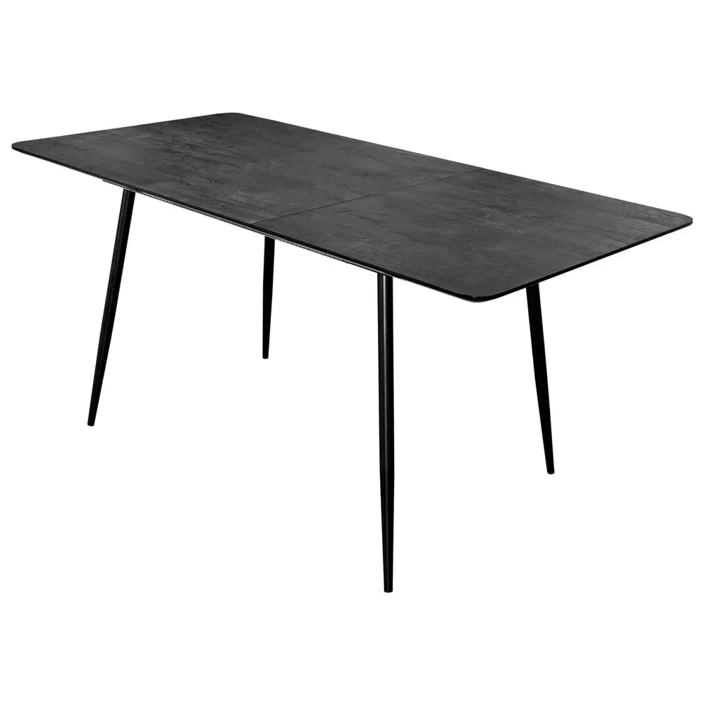 Carlton Extendable Dining Table - Black Ash, MDF image