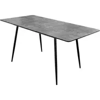 Carlton Extendable Dining Table - Concrete Grey, MDF