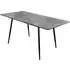 Carlton Extendable Dining Table - Concrete Grey, MDF