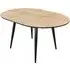 Carlton Oval Extendable Dining Table - Natural, MDF
