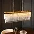 Carmel Glass Pendant Ceiling Light - Brushed Aged Brass