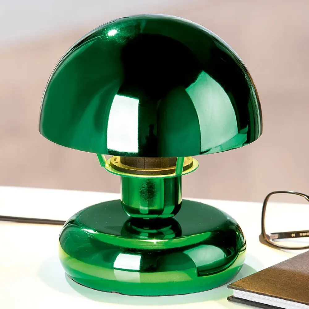 Carnation Mushroom Table Lamp - Green, Iron product