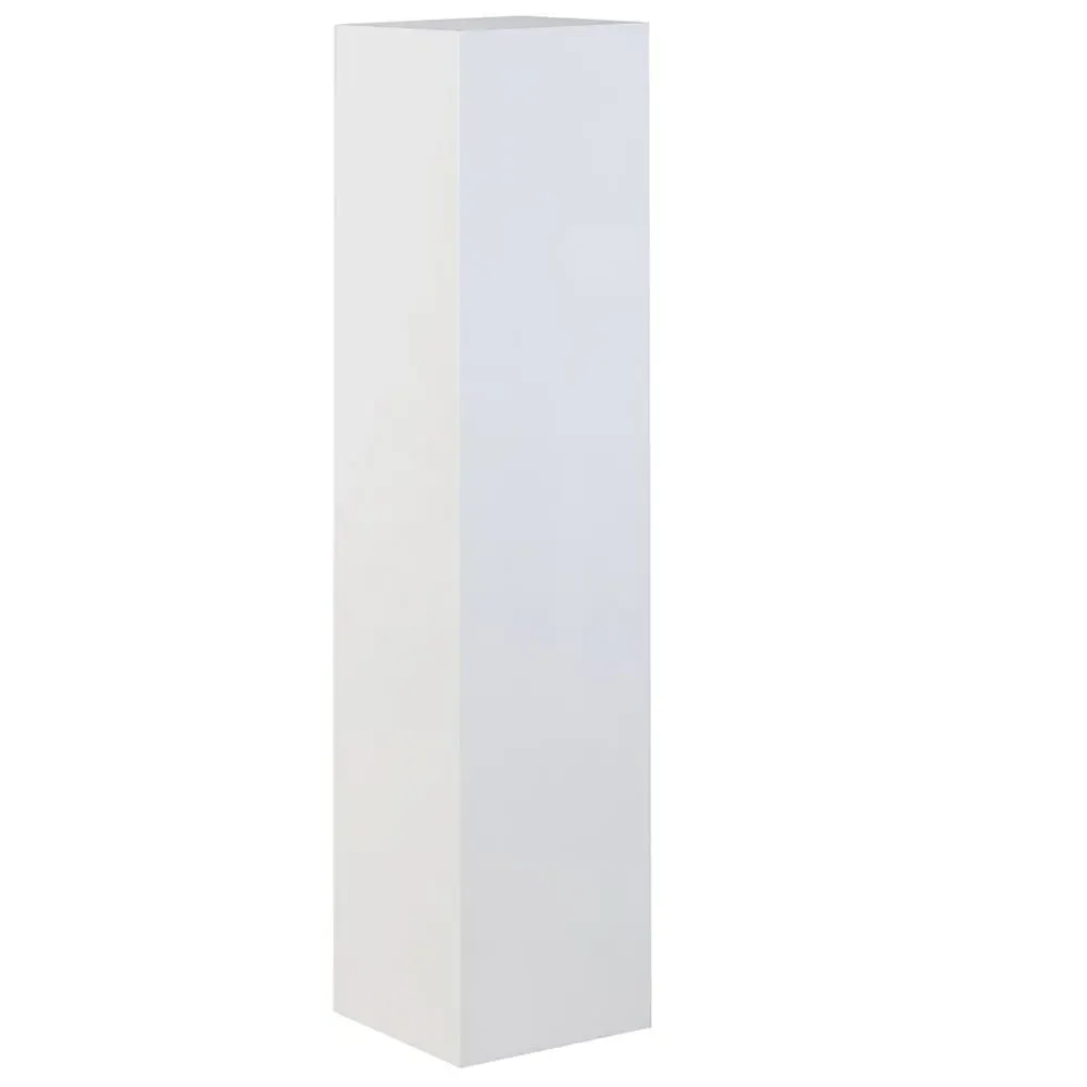 Carolina Large Decorative Pillar - White, Fiberglass