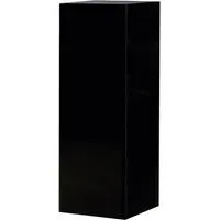 Carolina Small Decorative Pillar - Black, Fiberglass