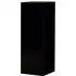 Carolina Small Decorative Pillar - Black, Fiberglass