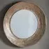 Caroline Round Wall Mirror - Gold