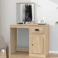 Carpi Dressing Table with Mirror - Engineered Wood