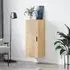 Carrara Wall Mounted Storage Cabinet - Sonoma Oak