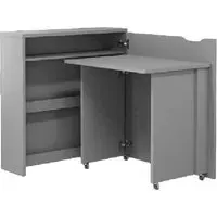 Carson 90cm Left Convertible Laptop Desk - Grey