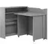 Carson 90cm Left Convertible Laptop Desk - Grey