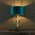 Carson Table Lamp - Teal, Metal