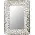 Casa Pebble Wall Mirror - Nickel, Iron