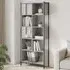 Cassis 5-Shelf Bookcase - Grey, Sonoma Oak