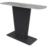 Castle Ceramic Console Table - Light Grey, Ceramic