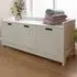 Catford Bathroom Storage Cabinet with 3 Doors - White, Wood
