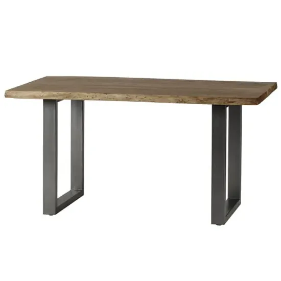 Catila Live Edge Dining Table - Oak, Solid Acacia Wood product