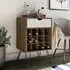 Catoosa Drinks Serving Trolley - Brown Oak