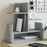 Catskill Desk Organiser - Grey, Wood
