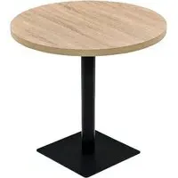 Causer Round Bistro Table - Oak