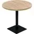 Causer Round Bistro Table - Oak