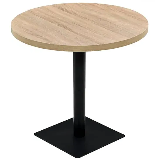 Causer Round Bistro Table - Oak