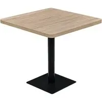 Causer Square Bistro Table - Oak