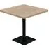 Causer Square Bistro Table - Oak