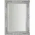 Cavolt Rectangular Wall Mirror - Antique Silver