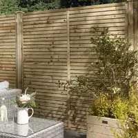 Cawsand 6x5 Garden Screen - Natural