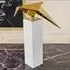 Cayuga Tall Long Tailed Tit Ornament - Gold, Marble