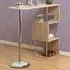 Cayuta Bar Table with 3 Shelves - Oak