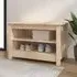Cedric Shoe Storage Bench - Natural, Pine Wood