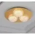 Celestia 3 LED Ceiling Light - Gold, Acrylic