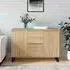 Celina Sideboard with 2 Doors 2 Drawers - Sonoma Oak
