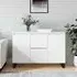Celina Sideboard with 2 Doors 2 Drawers - White