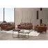 Celina Sofa Suite - Saddle, Leather