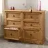 Central 6-Drawer Chest of Drawers - Oak