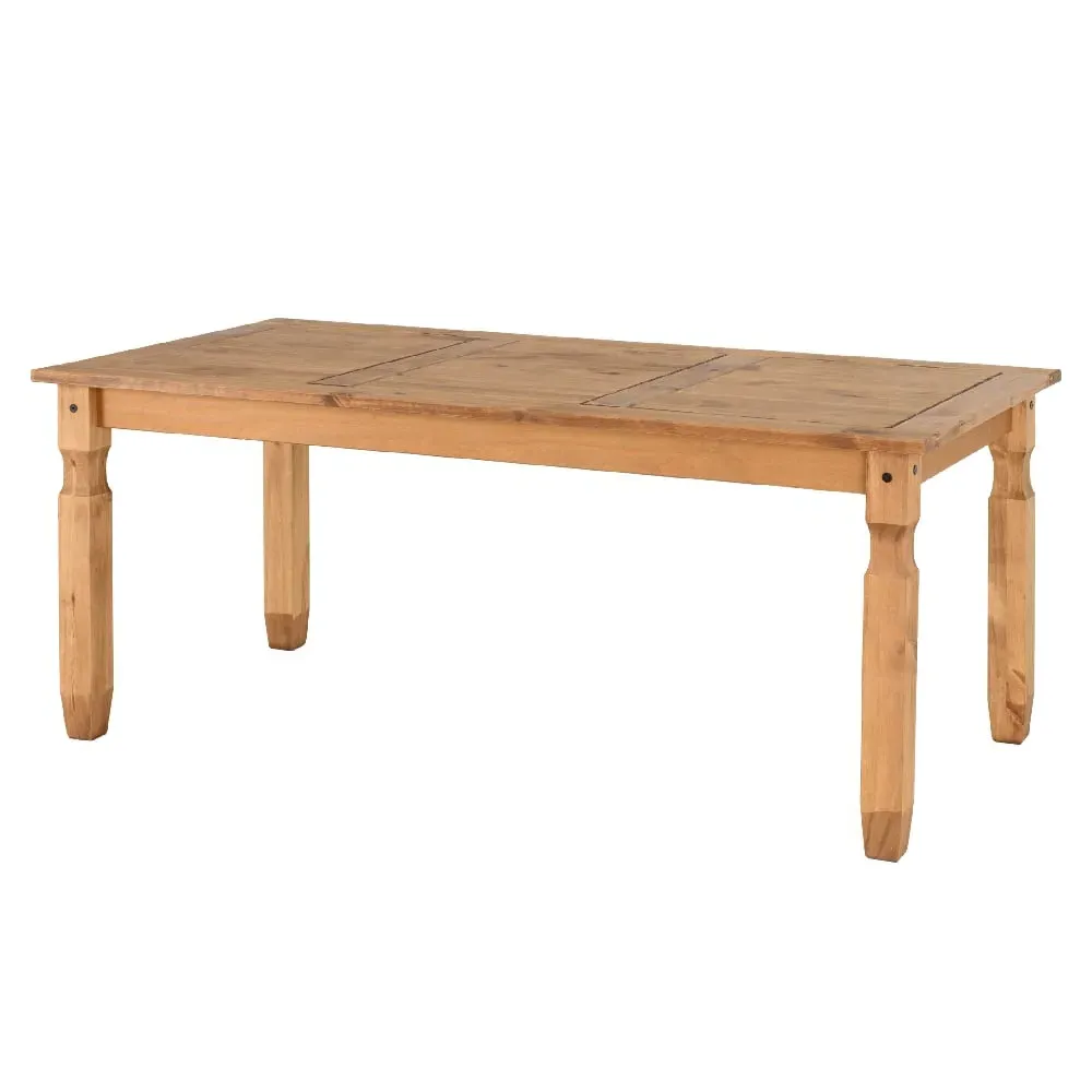 Central Large Rectangular Dining Table - Oak