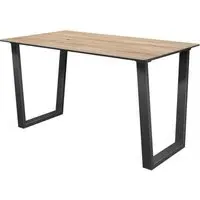 Cerritos Rectangular Dining Table - Oak Effect, Ceramic