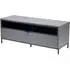 Cerritos Small TV Stand with Storage - Charcoal