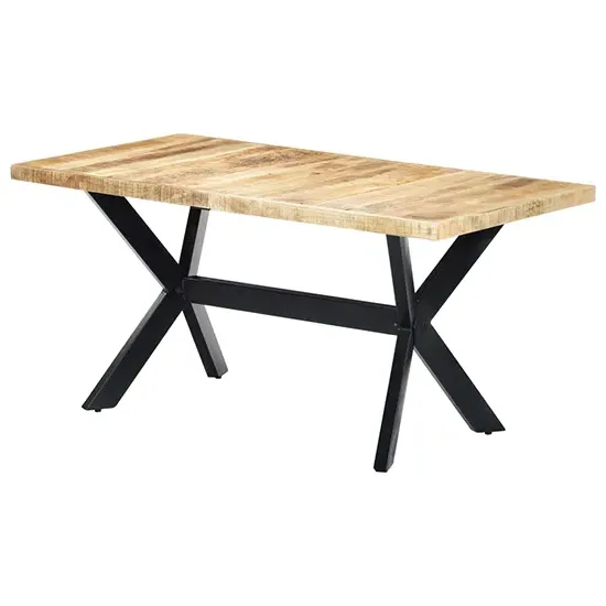 Cevis Dining Table - Natural, Solid Mango Wood product